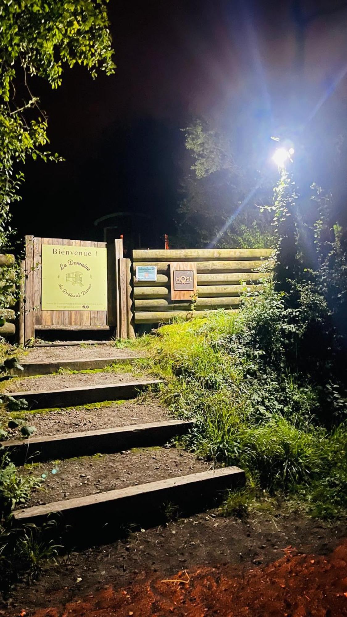 Le Domaine Des Droles De Dames Pension Buding Buitenkant foto